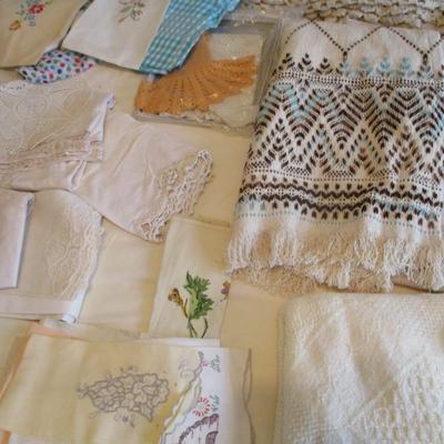 Mostly Hand Made Blankets & Linen Choice 1