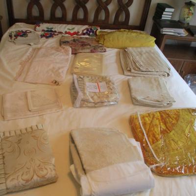 Some Handmade Table Cloths & Curtains Choice 2