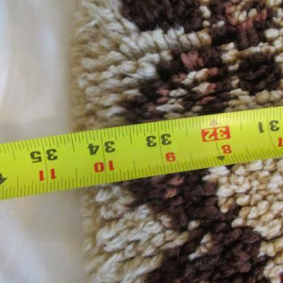 Approx 53 1/2" x 34 1/2" Runner