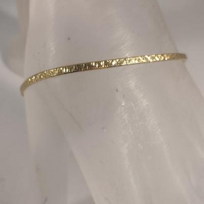 18 Karat Yellow Gold Bracelet- Approx Weight 6.6 Grams (#29)