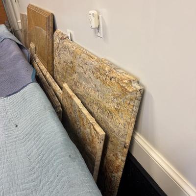 627 Large LOT of Misc Countertop Granite Slabs