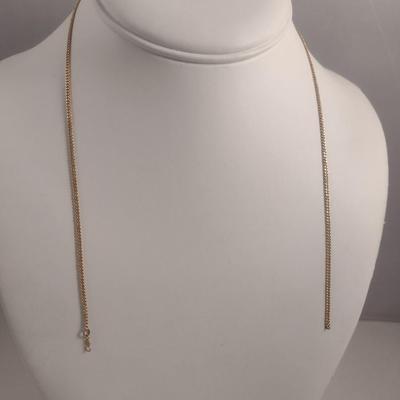 10 Karat Yellow Gold Chain Necklace- Needs Repair- Approx Weight 3.0 Grams (#42)