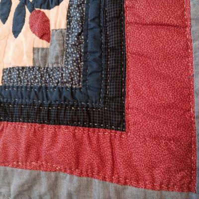 LL BEAN TWIN SIZE QUILTED BEDSPREAD