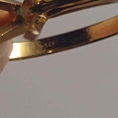 14 Karat Yellow Gold Jewelry Pieces in Disrepair- Approx Total Weight 4.3 Grams (#43)