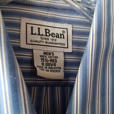 MEN'S RALPH LAUREN, LL BEAN ETC SHIRTS AND 2 PIECE JOGGING OUTFIT SIZE MEDIUM/LARGE