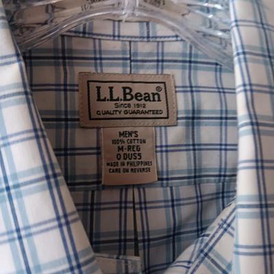MEN'S RALPH LAUREN, LL BEAN ETC SHIRTS AND 2 PIECE JOGGING OUTFIT SIZE MEDIUM/LARGE