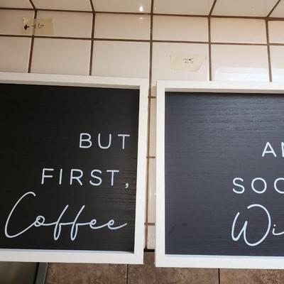 Coffee/Wine Art