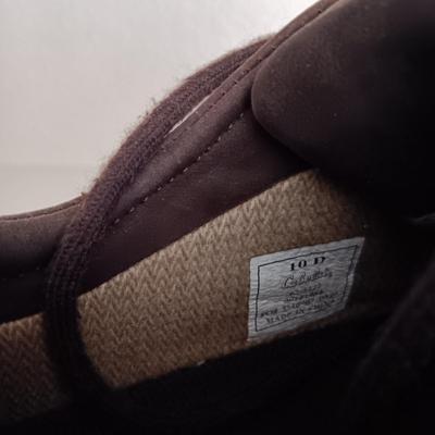 MEN'S CABELA SHOES, LEATHER SLIPPERS AND CLARKS SANDALS SIZE 10