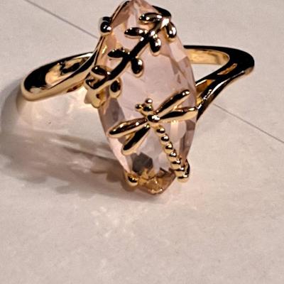 Dragonfly Design Ring Size 8