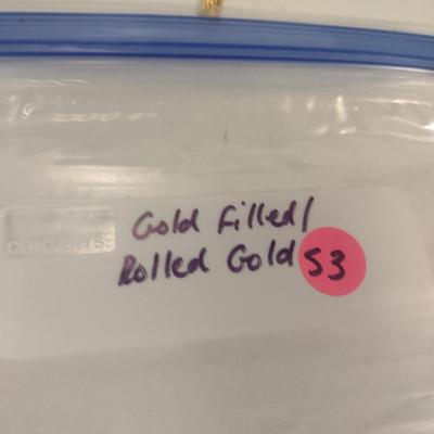 Collection of Gold Filled/Rolled Gold Jewelry (#53)