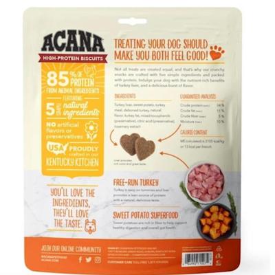 Champion - Acana - Dog Crunchy Turkey Liver Treats Large 9oz
