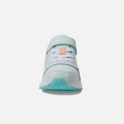 Size 5.5 Baby Infant - New Balance Fresh Foam 650 Bungee Lace with Top Strap Extra Wide in Blue Orange