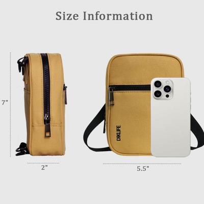 Mustard Yellow Crossbody Bags for Women, Fashion Waist Packs, Chest Bag with Adjustable Strap, Small Bags Sling Bag for Women Men Girls...