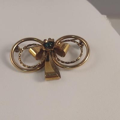 Pair of Gold Filled Brooches- Catamore and L.S. Co. (#54)