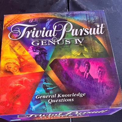 Trivia pursuit game