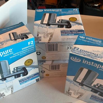 (4) instapure water filtration system