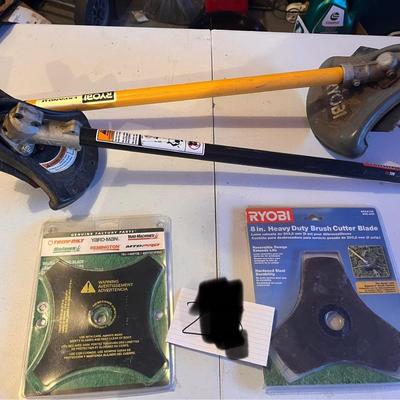 2 new blades 2 ryobi attachments