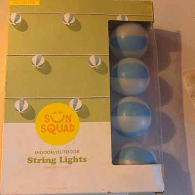 Beach ball string lights new in box