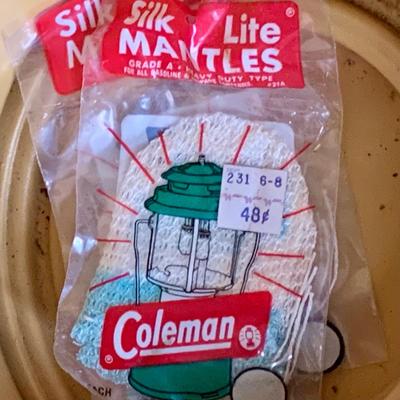 LOT 37: Set of 2 Colman Lanterns One with the Original Box and the Other in a Hard Plastic Caring Case and Frabill’s Lantern Shields In...