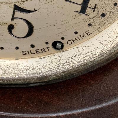 LOT 39: Vintage Seth Thomas Westminster Chime Mantle Mechanical Clock