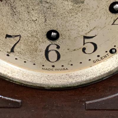 LOT 39: Vintage Seth Thomas Westminster Chime Mantle Mechanical Clock