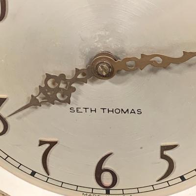 LOT40: Seth Thomas Electric Westminster Chime Mantel Clock