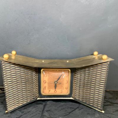 LOT 46: Vintage United Electric Atomic Space Clock and Telecron Electric Marble