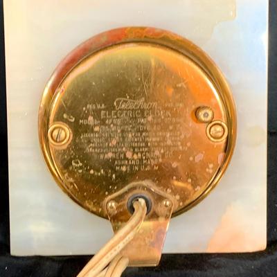 LOT 46: Vintage United Electric Atomic Space Clock and Telecron Electric Marble
