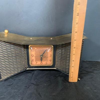 LOT 46: Vintage United Electric Atomic Space Clock and Telecron Electric Marble