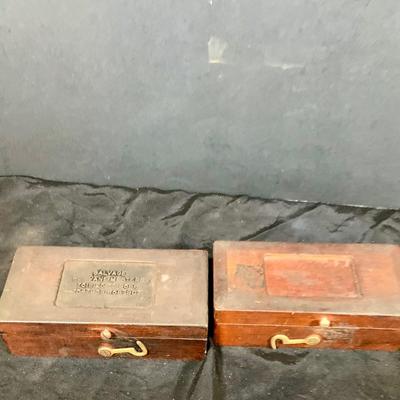 LOT 50: Vintage Central Tool Co Dial Indicator Set with Case, Assorted Weights and More