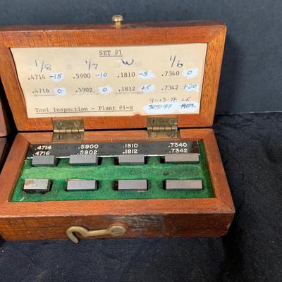 LOT 50: Vintage Central Tool Co Dial Indicator Set with Case, Assorted Weights and More