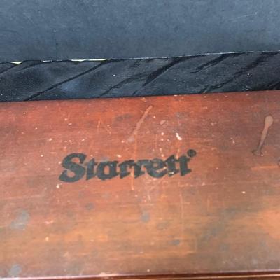 LOT51: Starrette 823C Inside Micrometer Tool. Probe Inspection Kit and Sine Bar