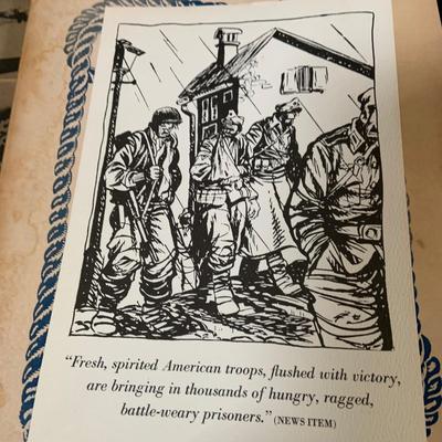 LOT 52 Military Collection Including WWIi Headlines Book,Coast Gaurd Boating Skills Book, 1940 Navy BlueJacket Manual, Metal and More