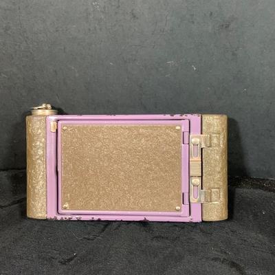 LOT 54: Vintage Camera Collection Including Brownie Hawkeye with Flash, Brownie Box Camera and Kodak Petite Folding Cameria