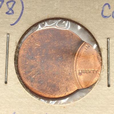 LOT 59: Three U.S. Penny / Cent Error Coins