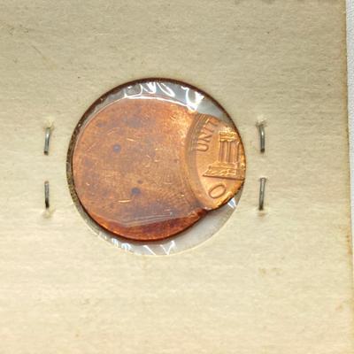 LOT 59: Three U.S. Penny / Cent Error Coins