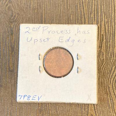LOT 59: Three U.S. Penny / Cent Error Coins