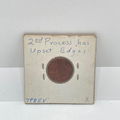 LOT 59: Three U.S. Penny / Cent Error Coins