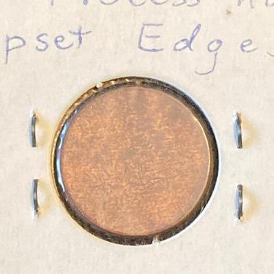 LOT 59: Three U.S. Penny / Cent Error Coins