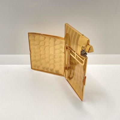 LOT 61: Vintage Elgin American Brass Cigarette Holder / Lighter