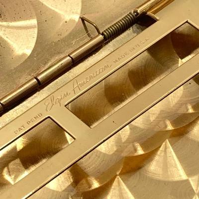 LOT 61: Vintage Elgin American Brass Cigarette Holder / Lighter