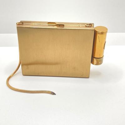 LOT 62: Vintage Mother of Pearl Cigarette / Lipstick Holder / Compact