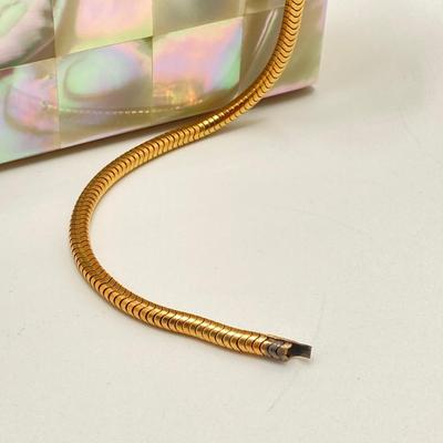 LOT 62: Vintage Mother of Pearl Cigarette / Lipstick Holder / Compact