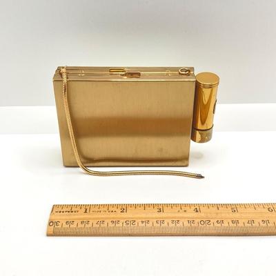 LOT 62: Vintage Mother of Pearl Cigarette / Lipstick Holder / Compact