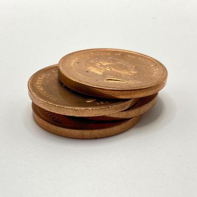 LOT 64: Seven Bronze Presidential Medals / Tokens