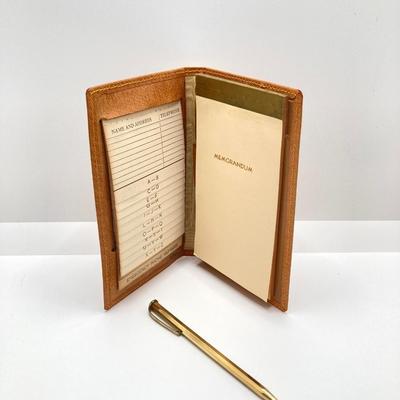 LOT 65: Vintage Parker / Resterbrook Fountain Pens, Letter Openers and Amico Genuine Pigskin Pocket Secretary and More