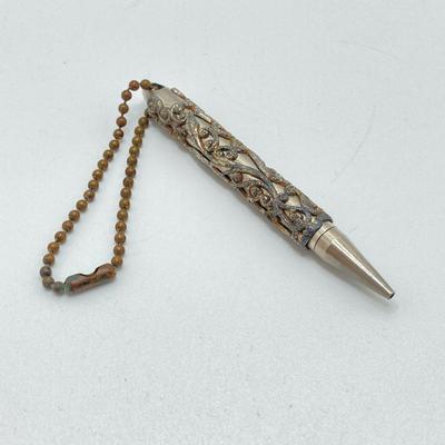 LOT 65: Vintage Parker / Resterbrook Fountain Pens, Letter Openers and Amico Genuine Pigskin Pocket Secretary and More