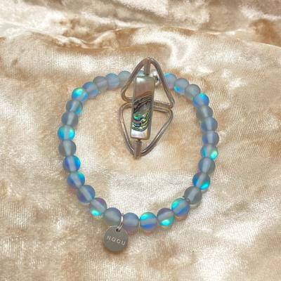 LOT 69: Beautiful Nogu Handcrafted Bracelet and Two Sterling Silver Rings