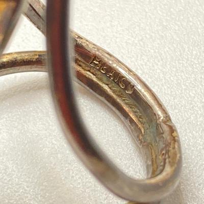 LOT 69: Beautiful Nogu Handcrafted Bracelet and Two Sterling Silver Rings