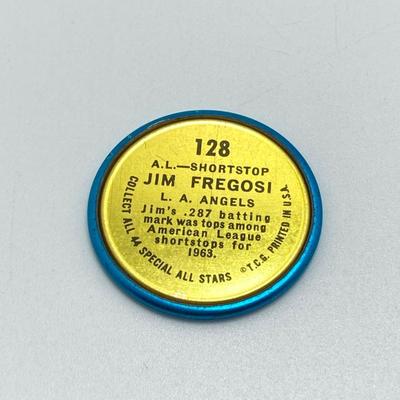 LOT 71: Vintage Metal 1964 Baseball All Stars Bottle Caps - Mickey Mantle, Hank Aaron and More